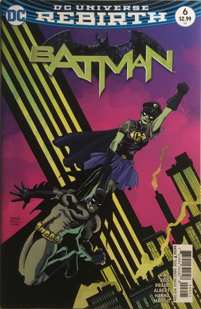 BATMAN (REBIRTH) # 06 VARIANT COVER