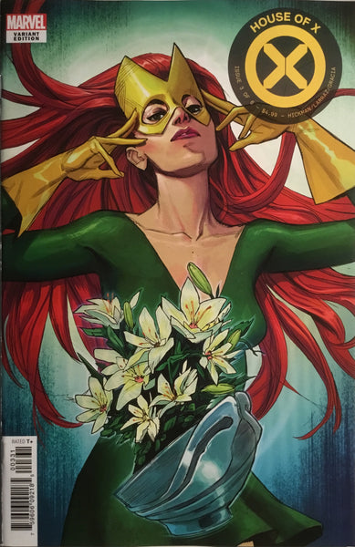 HOUSE OF X # 3 PICHELLI FLOWER VARIANT COVER