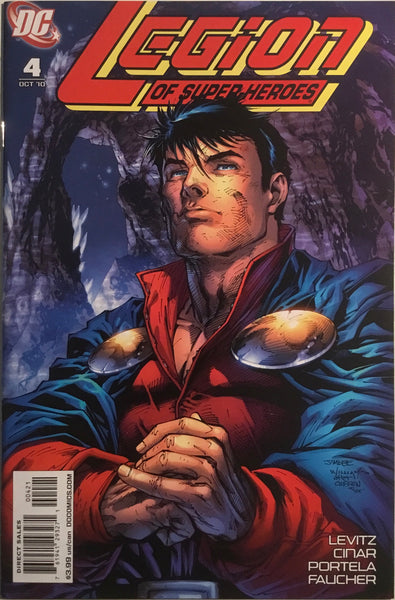 LEGION OF SUPER-HEROES (2010-2011) # 4 JIM LEE 1:10 VARIANT COVER