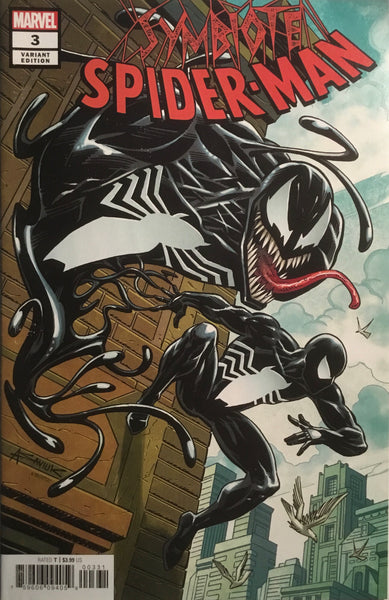 SYMBIOTE SPIDER-MAN # 3 SAVIUK 1:25 VARIANT COVER