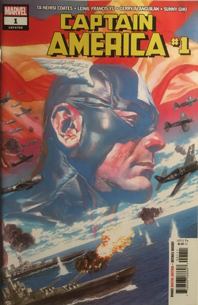 CAPTAIN AMERICA (2018) # 1 ALEX ROSS COVER