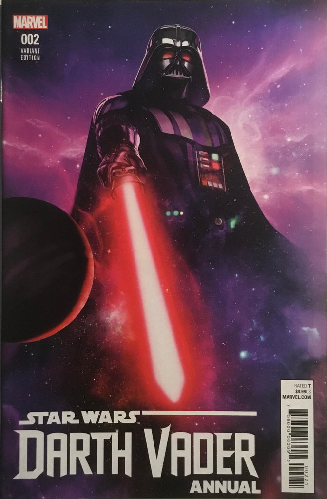 STAR WARS DARTH VADER (2017-2019) ANNUAL # 2 VARIANT COVER