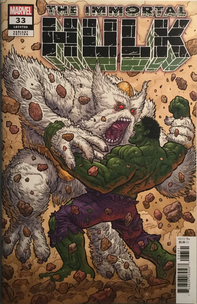 IMMORTAL HULK #33 SKROCE 1:25 VARIANT COVER