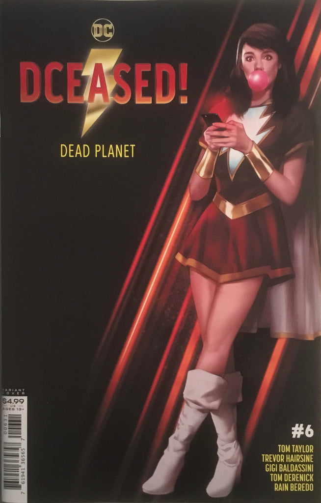 DCEASED DEAD PLANET # 6 OLIVER COVER