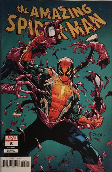 AMAZING SPIDER-MAN (2022) # 8 GLEASON 1:25 VARIANT COVER