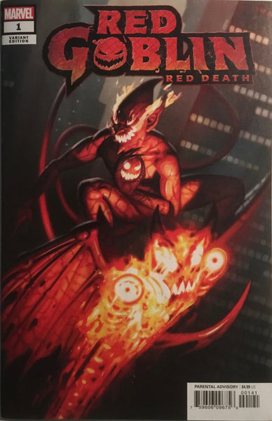 RED GOBLIN RED DEATH # 1 BROWN 1:50 VARIANT COVER