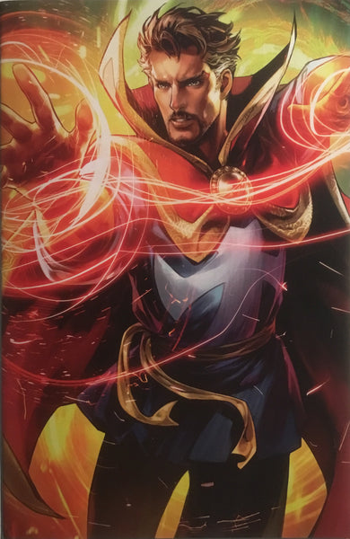 DOCTOR STRANGE (2018-2019) # 6 BATTLE LINES VARIANT COVER