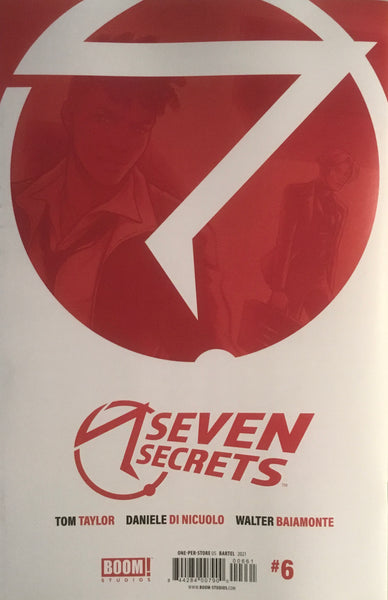 SEVEN SECRETS # 6 RETAILER ONE PER STORE VARIANT COVER