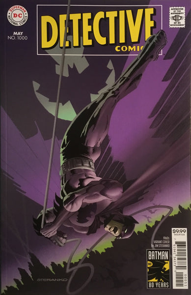 DETECTIVE COMICS #1000 STERANKO 1960’S VARIANT COVER