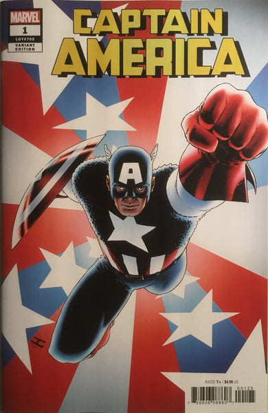 CAPTAIN AMERICA (2018) # 1 CASSADAY COVER