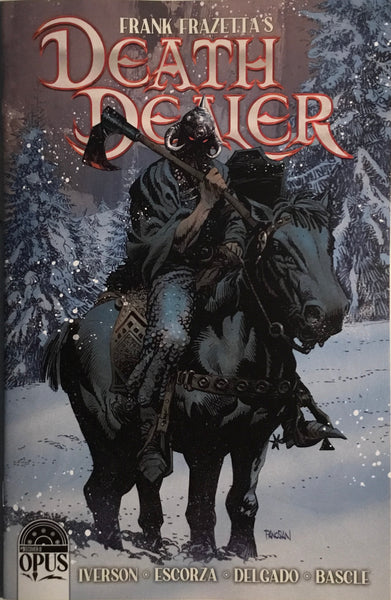 FRANK FRAZETTA’S DEATH DEALER # 9 PANOSIAN 1:10 VARIANT COVER