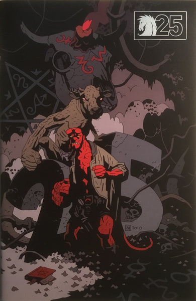 HELLBOY BUSTER OAKLEY GETS HIS WISH 25TH ANNIVERSARY VARIANT COVER