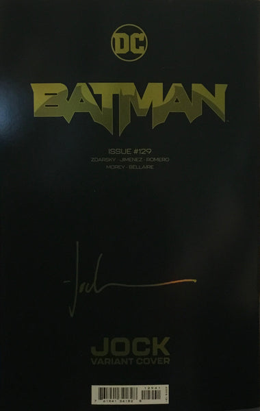 BATMAN (REBIRTH) #129 JOCK 1:50 FOIL VARIANT COVER