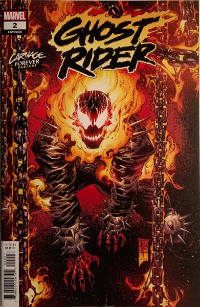 GHOST RIDER (2022) # 2 CARNAGE FOREVER VARIANT COVER