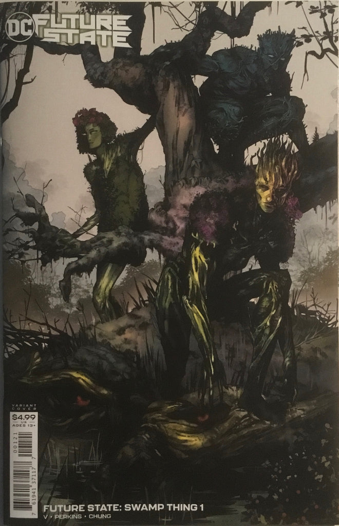 FUTURE STATE SWAMP THING #1 VARIANT COVER FIRST PRINTING