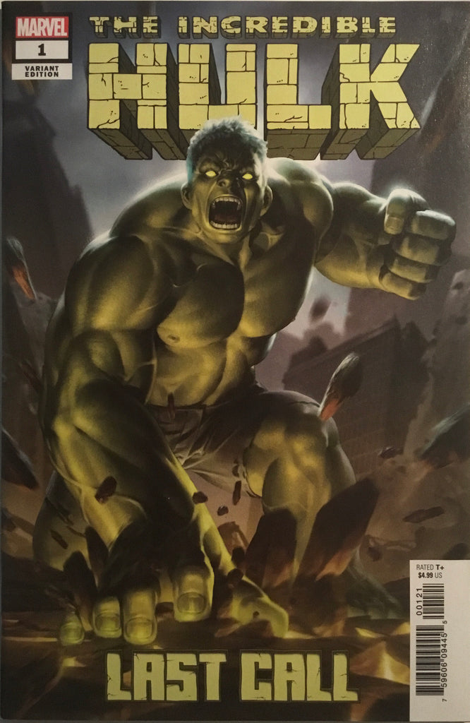 INCREDIBLE HULK LAST CALL #1 YOON 1:50 VARIANT COVER