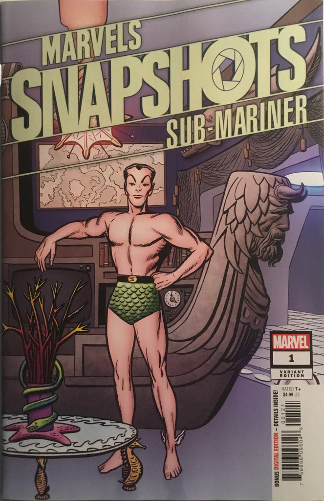 SUB-MARINER MARVELS SNAPSHOTS # 1 KIRBY HIDDEN GEM 1:50 VARIANT COVER