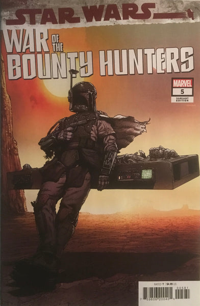 STAR WARS WAR OF THE BOUNTY HUNTERS # 5 McNIVEN 1:50 VARIANT COVER