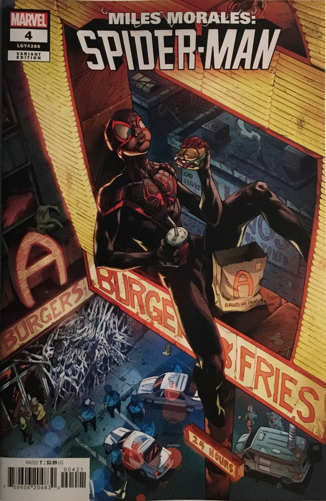 MILES MORALES SPIDER-MAN (2023) # 4 STEGMAN 1:25 VARIANT COVER