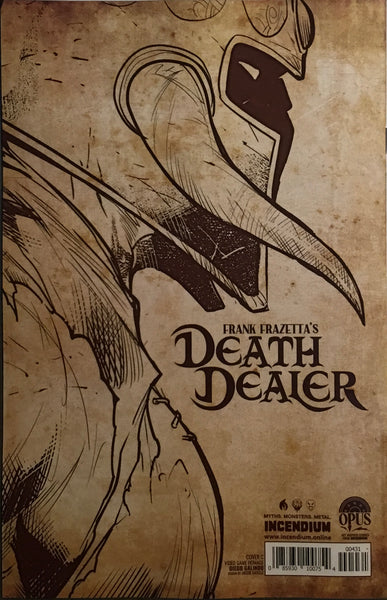 FRANK FRAZETTA’S DEATH DEALER # 4 GALINDO 1:5 VIDEO GAME HOMAGE VARIANT COVER