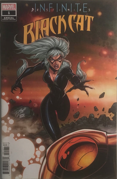 BLACK CAT (2021) ANNUAL #1 LIM VARIANT COVER FIRST TEAM APPEARANCE OF TIGER DIVISION