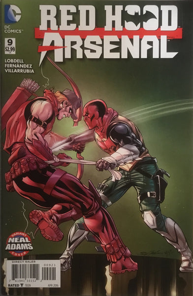 RED HOOD ARSENAL # 09 ADAMS VARIANT COVER