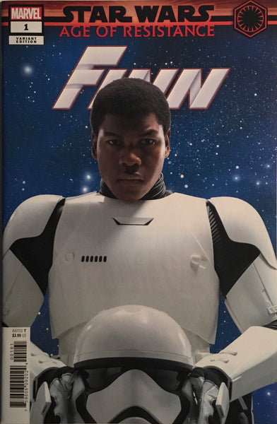 STAR WARS AGE OF RESISTANCE FINN # 1 MOVIE PHOTO 1:10 VARIANT COVER