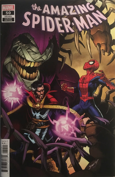 AMAZING SPIDER-MAN (2018-2022) #50 BAGLEY 1:50 VARIANT COVER