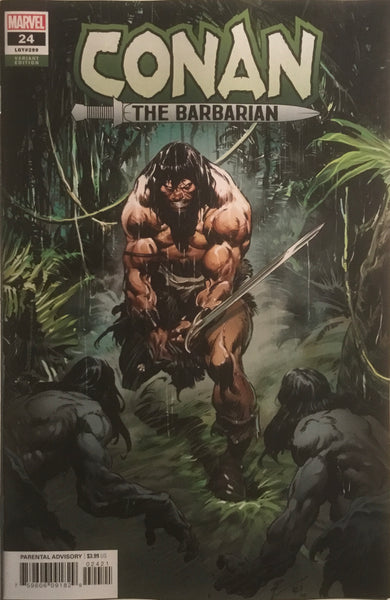 CONAN THE BARBARIAN (2019) #24 DE LA TORRE 1:25 VARIANT COVER