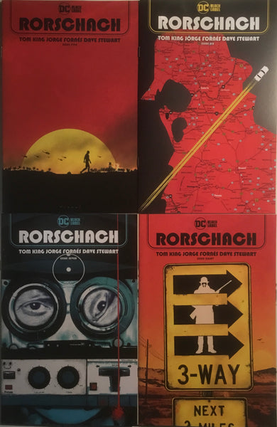 RORSCHACH SET OF 12 “A” COVERS