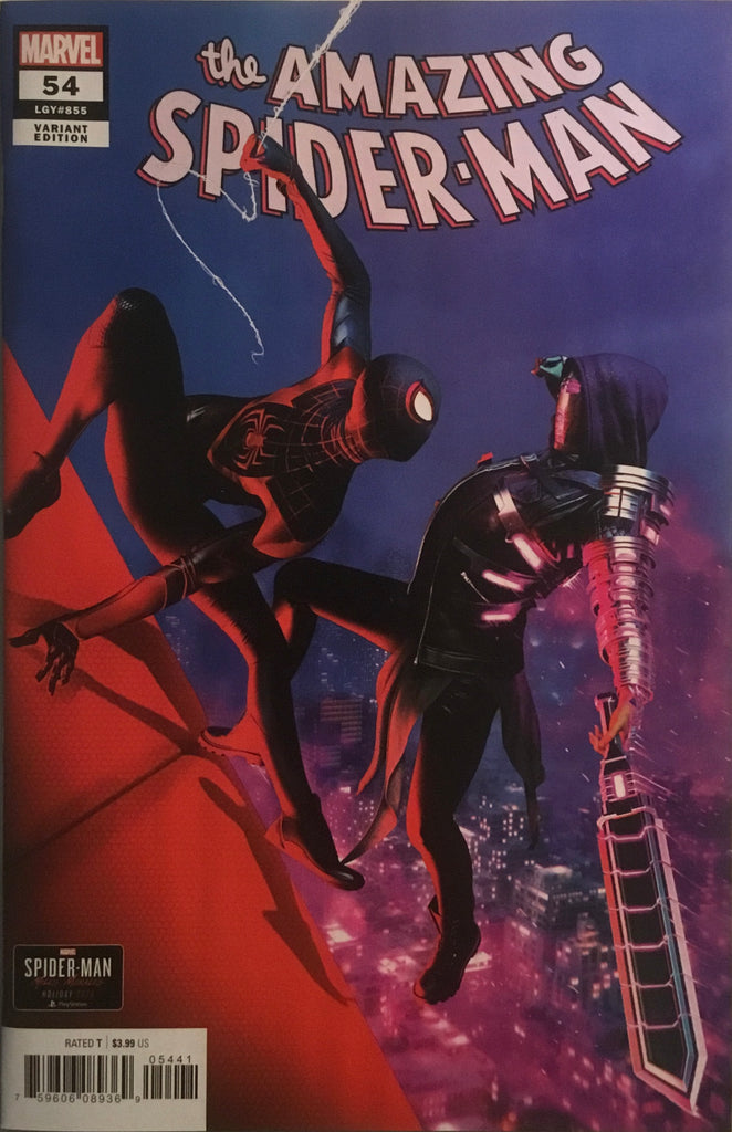 AMAZING SPIDER-MAN (2018-2022) #54 GOULDEN 1:10 MILES MORALES VARIANT COVER