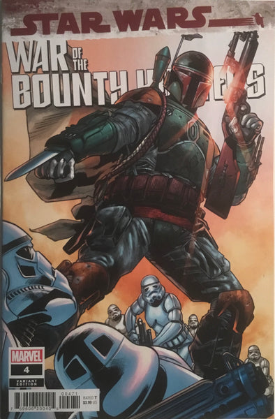 STAR WARS WAR OF THE BOUNTY HUNTERS # 4 HITCH 1:50 VARIANT COVER
