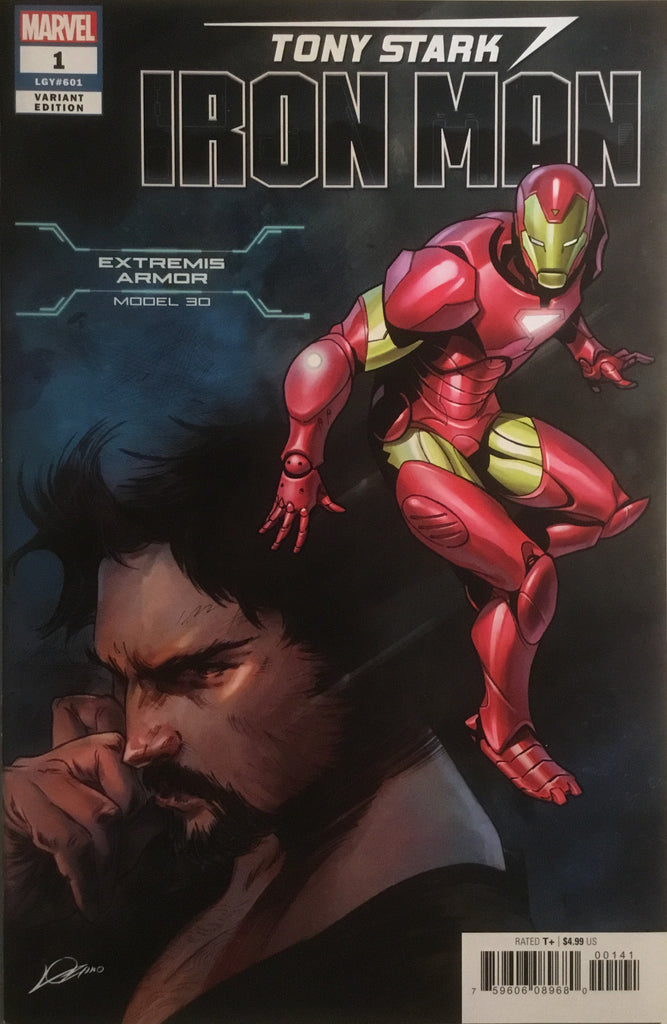 TONY STARK IRON MAN 1 EXTREMIS ARMOR VARIANT COVER