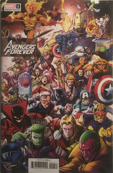 AVENGERS FOREVER # 1 PACHECO REMASTERED 1:50 VARIANT COVER