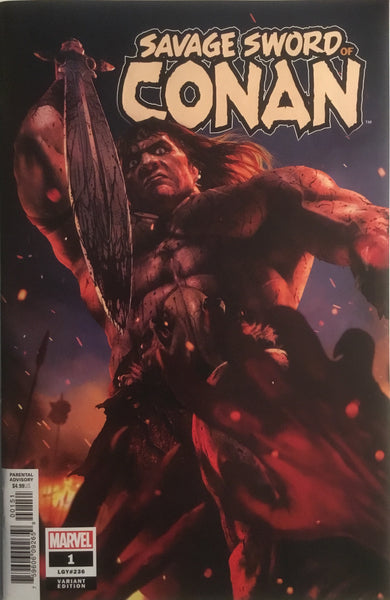 SAVAGE SWORD OF CONAN (2019) # 1 RAHZZAH 1:25 VARIANT COVER