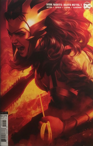 DARK NIGHTS DEATH METAL #1 ARTGERM VARIANT COVER