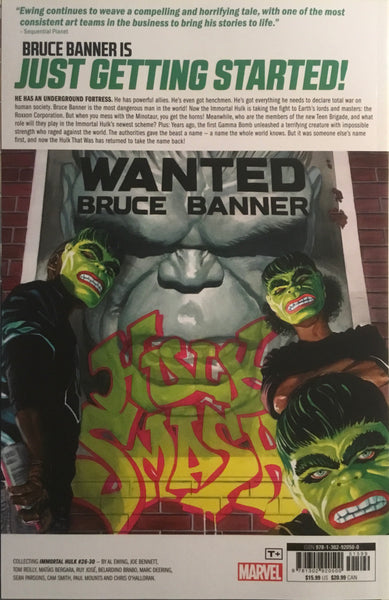 IMMORTAL HULK VOL 6 WE BELIEVE IN BRUCE BANNER GRAPHIC NOVEL