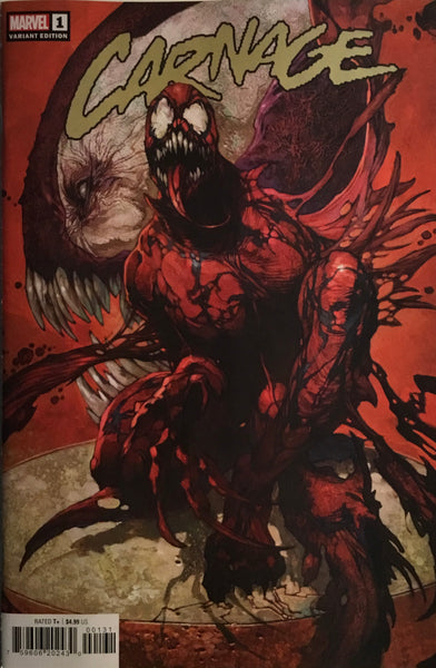 CARNAGE (2022) # 1 BIANCHI 1:25 VARIANT COVER