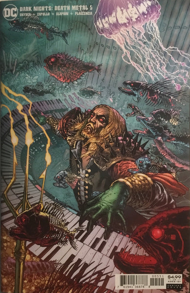 DARK NIGHTS DEATH METAL #5 MAHNKE 1:25 VARIANT COVER
