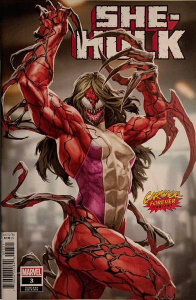 SHE-HULK (2022) # 3 CARNAGE FOREVER VARIANT COVER