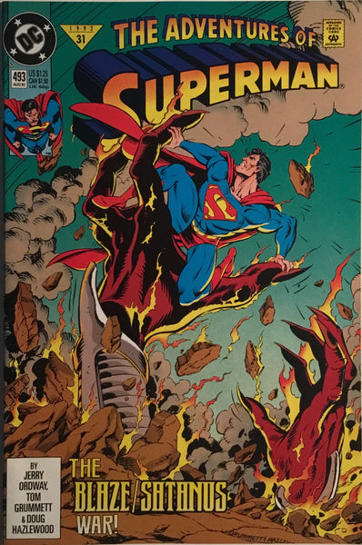 ADVENTURES OF SUPERMAN (1987-2006) # 493