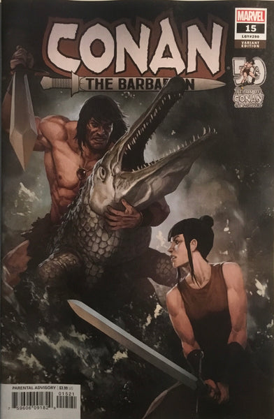 CONAN THE BARBARIAN (2019) #15 SKAN 1:25 VARIANT COVER