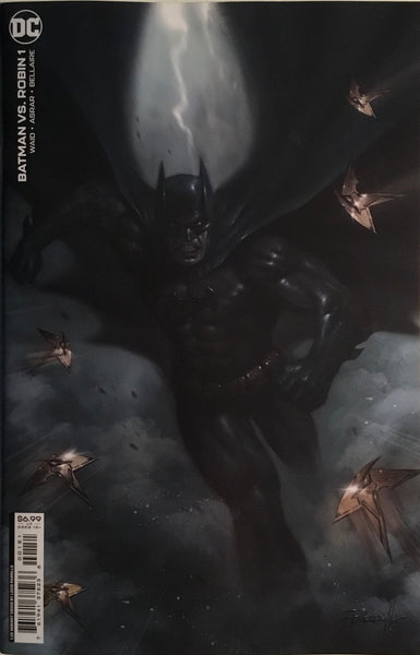 BATMAN VS ROBIN # 1 PARRILLO 1:25 VARIANT COVER