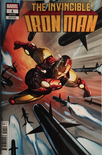 INVINCIBLE IRON MAN (2023) #01 LARRAZ 1:25 VARIANT COVER