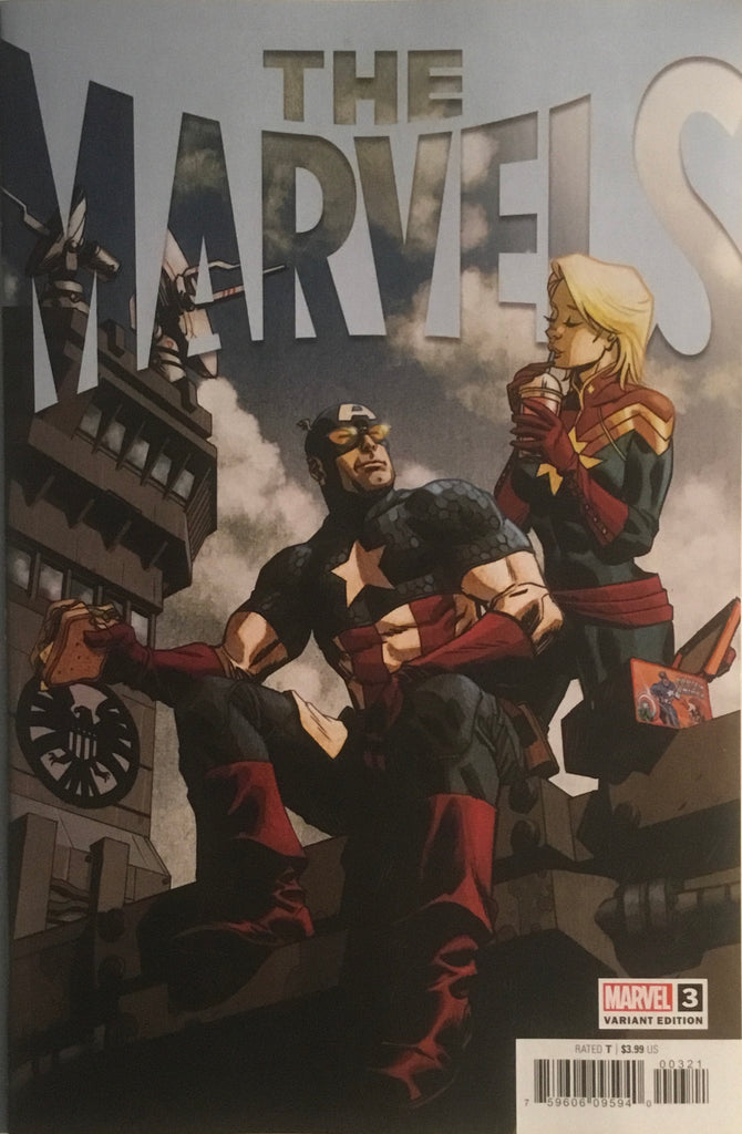 THE MARVELS # 3 JOHNSON 1:25 VARIANT COVER