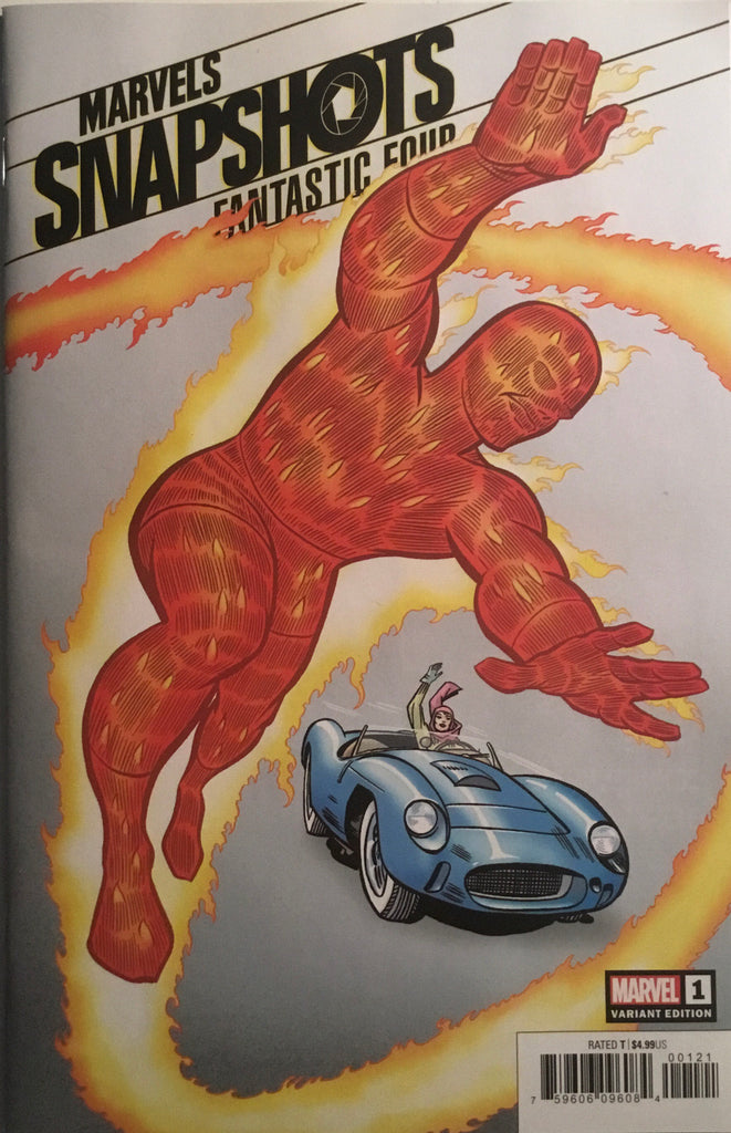 FANTASTIC FOUR MARVELS SNAPSHOTS # 1 KIRBY HIDDEN GEM 1:50 VARIANT COVER