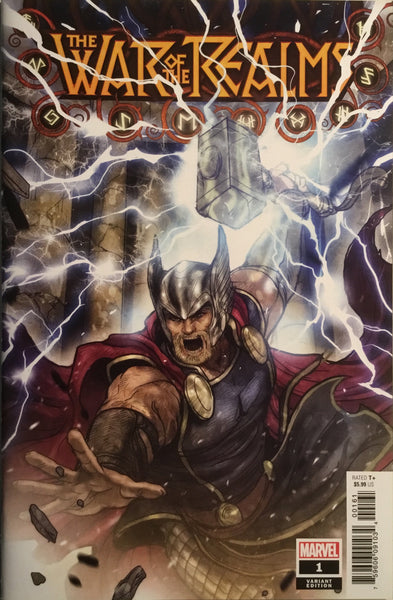 WAR OF THE REALMS # 1 TAKEDA 1:50 VARIANT COVER