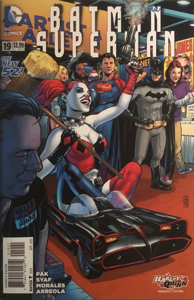 BATMAN / SUPERMAN (NEW 52) #19 HARLEY QUINN VARIANT COVER
