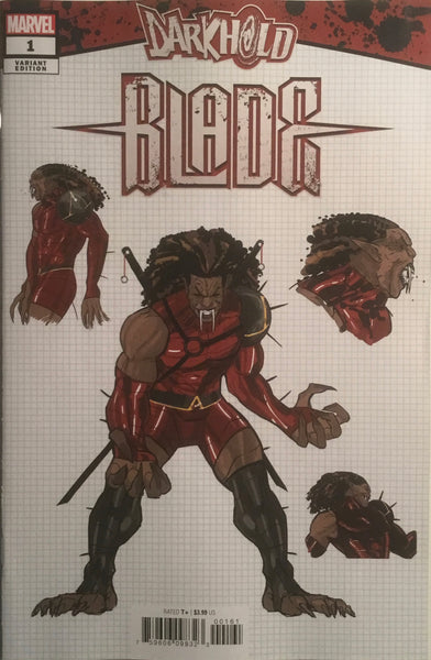 DARKHOLD BLADE # 1 TORMEY 1:10 VARIANT COVER