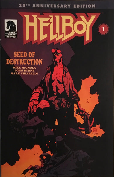 HELLBOY SEED OF DESTRUCTION # 1 25TH ANNIVERSARY EDITION